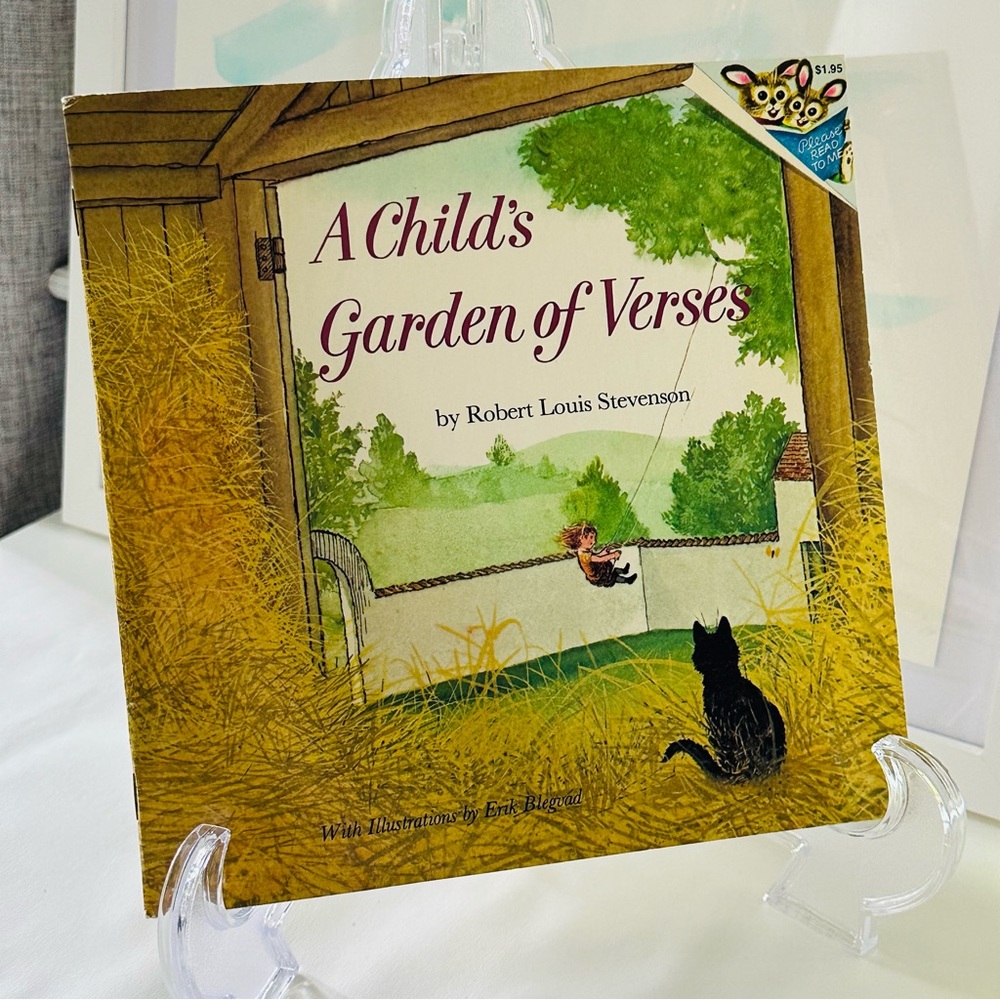 A Child’s Garden of Verses Please Read to Me Paperback Picture Book